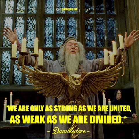 Albus Dumbledore quotes.