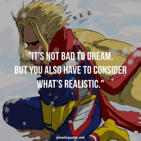 Best All Might Quotes From My Hero Academia Pixelsquote Net