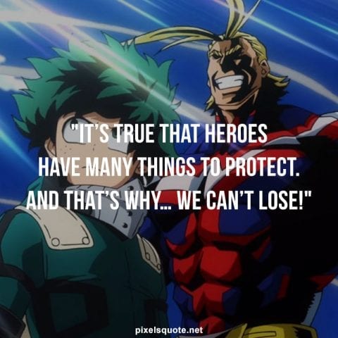 All might quotes 9.
