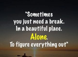 Alone Quotes Image.