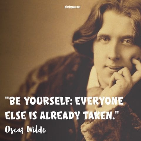 Be yourself.