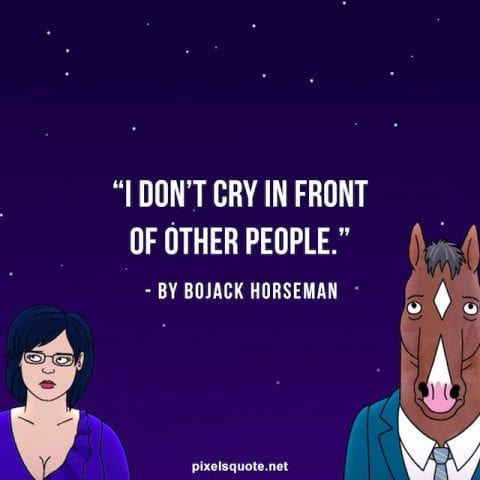 Bojack Horseman quotes.