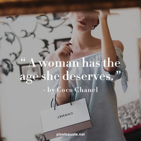 Coco Chanel Quote Fashion is architecture it is a matter of proportions