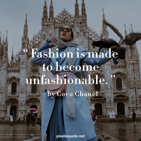 Coco Chanel Quotes Fashion.