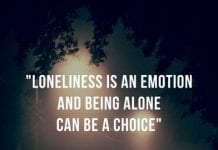 Deep loneliness quotes.