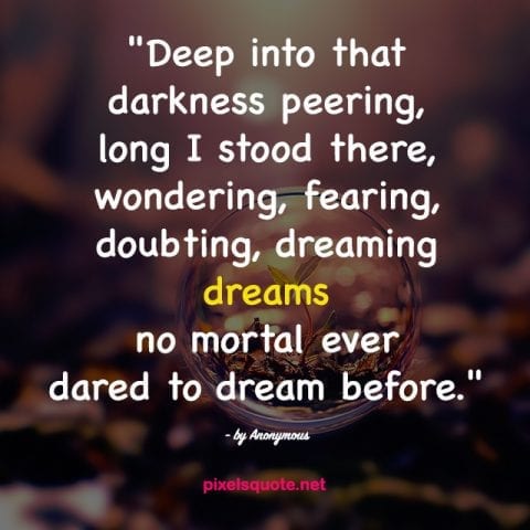 Dreaming Dream quotes.