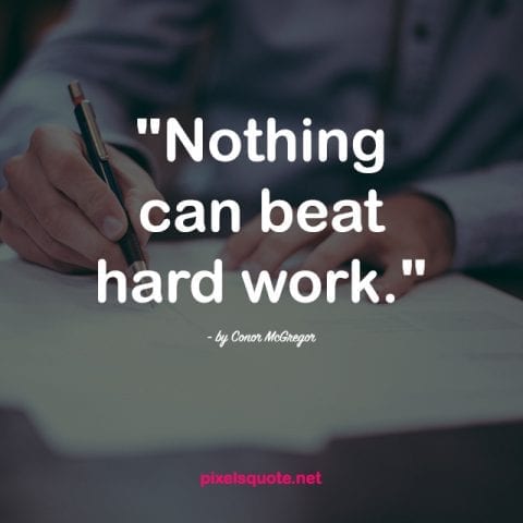 Hard Work Will Always Beat Talent Quote - Rectangle Circle