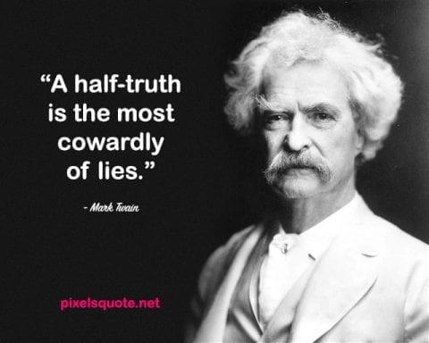 Famous Mark Twain Quotes.
