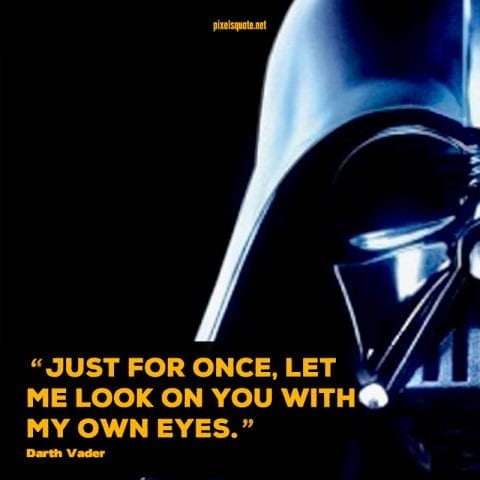 Famous Star Wars quotes.