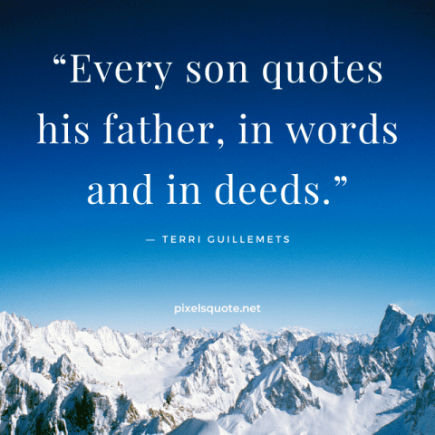Fathers Day Quote From Son.