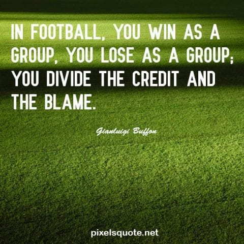 Football Team Quote.