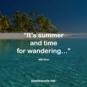 60 Summer Quotes help you enjoy this Summertime happily | PixelsQuote.Net