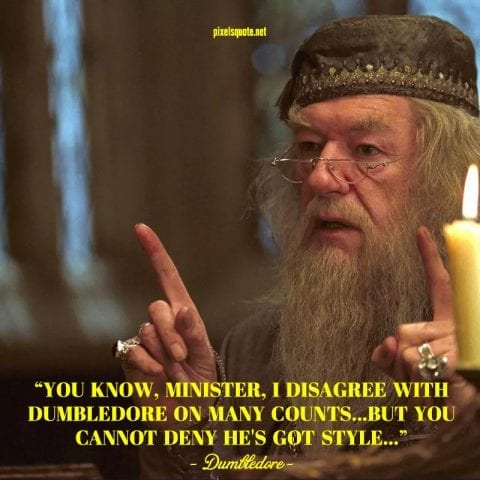 Funny Dumbledore quotes.