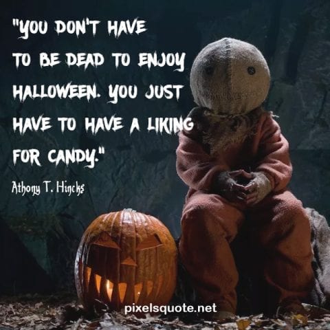 Funny Halloween quotes.