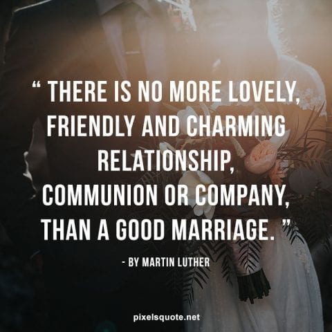 Good Wedding quote.