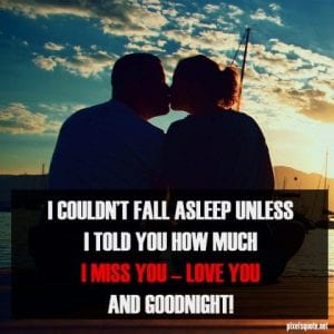 100 Good night quotes for him with love images | PixelsQuote.Net