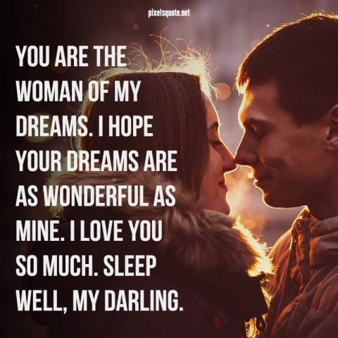 90 Romantic Good Night Quotes Images for Your Love Sleep Well, PixelsQuote.Net