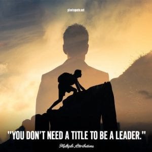 50 Motivational Leadership Quotes | PixelsQuote.Net