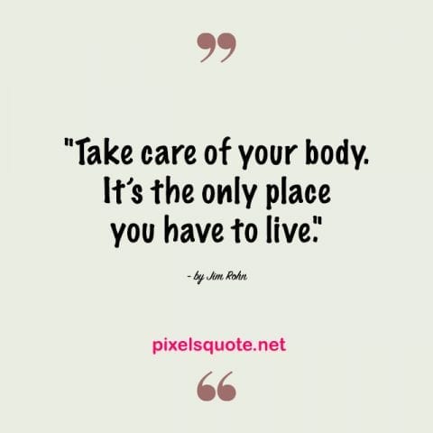 Health Quotes Image.