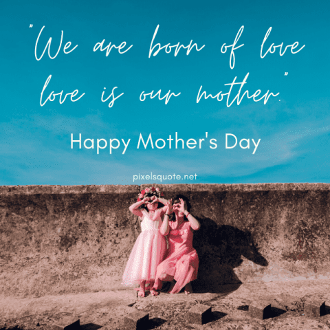 Heart Mothers Day Quote.