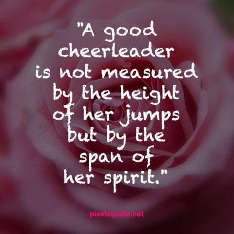 Inspirational CheerLeader Quotes.