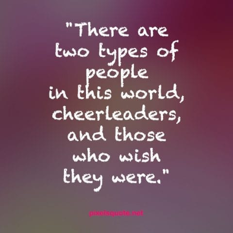 Inspirational CheerLeader Quotes.