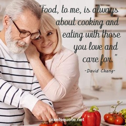Love Food quote