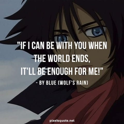 Love quotes anime.