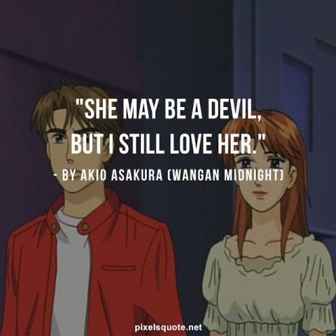 Anime couple love quote by KendalLee on DeviantArt