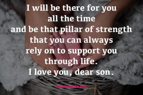 Son Quote from Mother