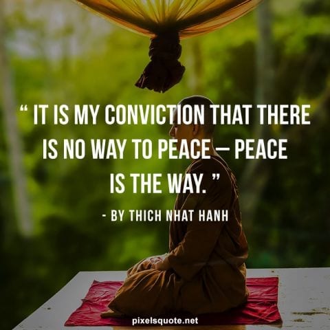 Peace is the way.