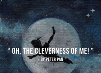 Peter Pan quotes.