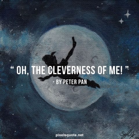 Peter Pan quotes.
