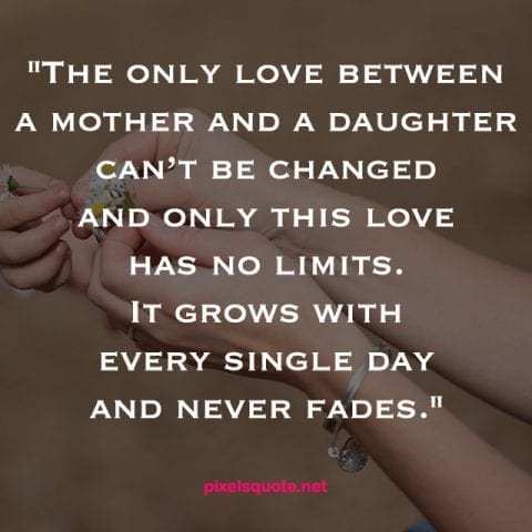 Lovely Quote about Mother and Daughter.