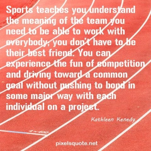 Quote about Team Sport.