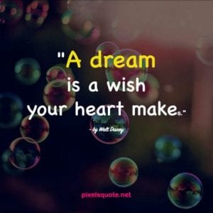 Dream Quotes inspire you to pursue your goals | PixelsQuote.Net