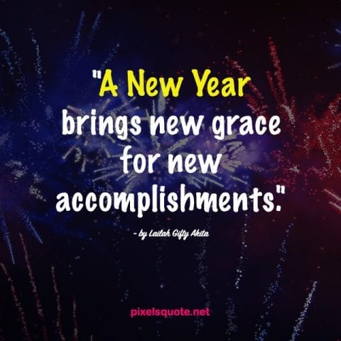 Quotes about New Year 6.