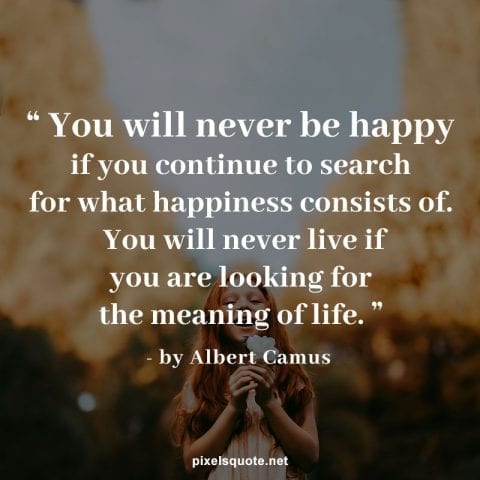 Quotes about being happy in life.