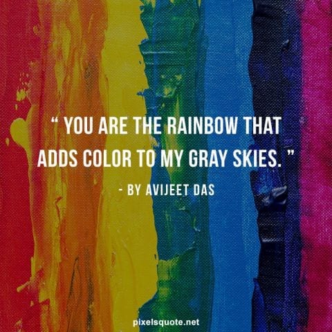 Quotes on the rainbow.