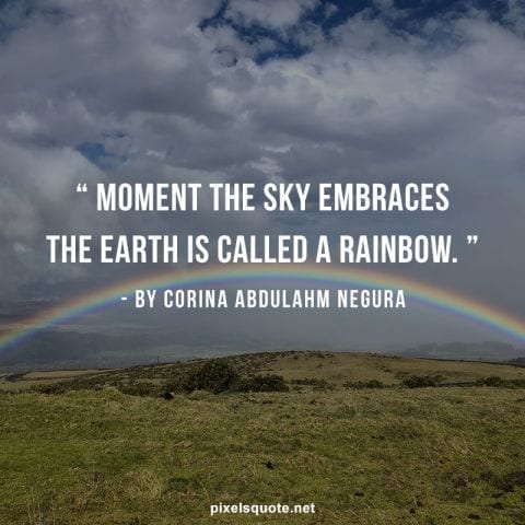 Quotes on the rainbow.