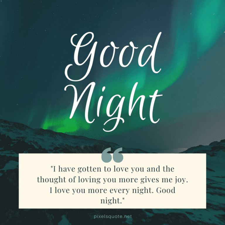 80 Good Night Quotes For Her with Love Messages | PixelsQuote.Net