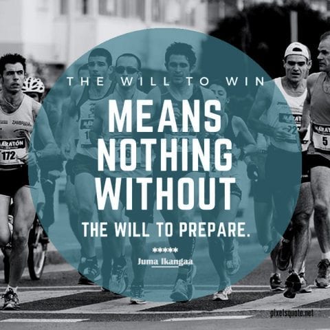 Running quote 10.