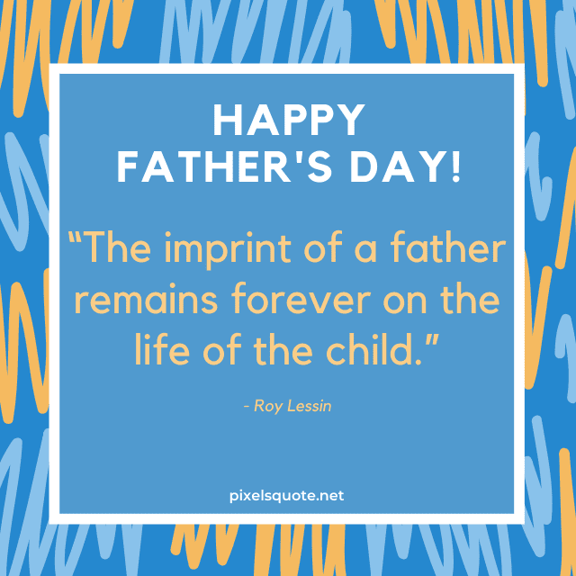Scribble Father's Day Quote.
