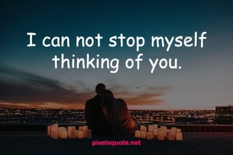 Thinking of you quote.