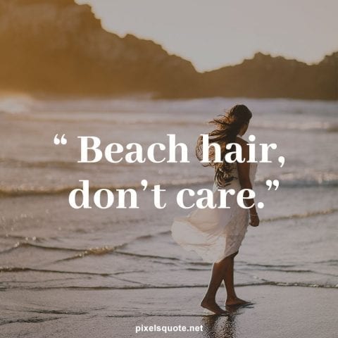 Funny beach quote