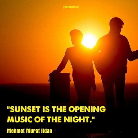 Beautiful Sunset Quotes And Captions About Love Beach And Inspirational Pixelsquote Net