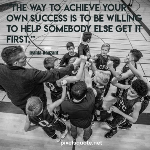 Teamwork Quote for Success