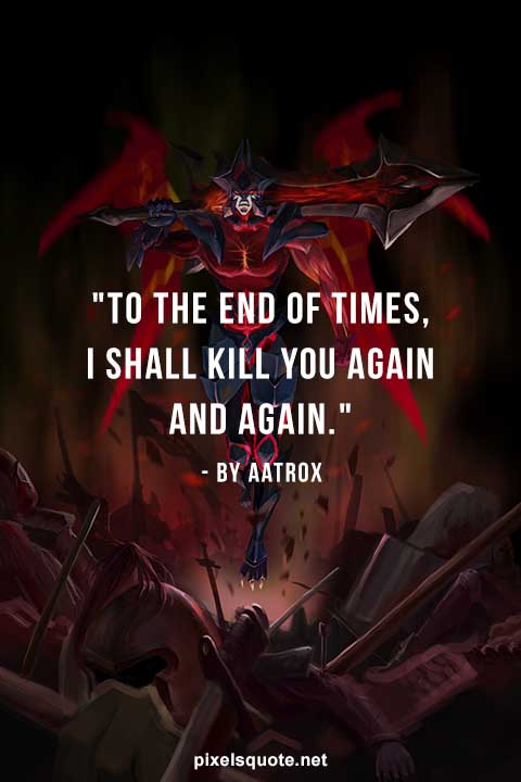 When Aatrox Killing a Champion 2.