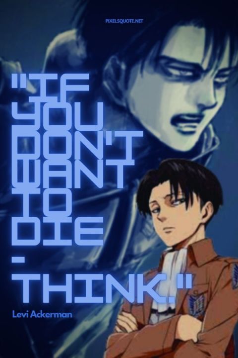  Levi quotes from Attack on Titan
