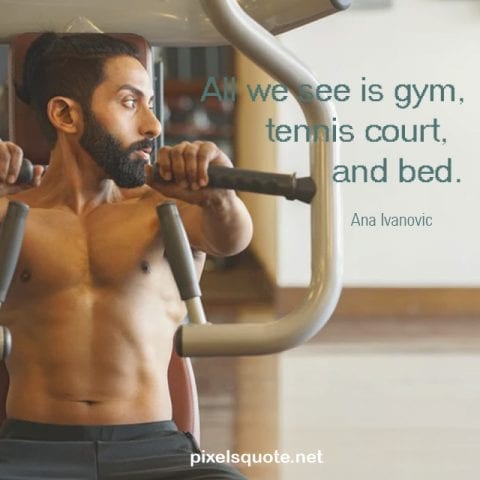 short gym quotes